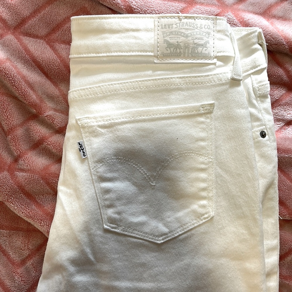 White jeans